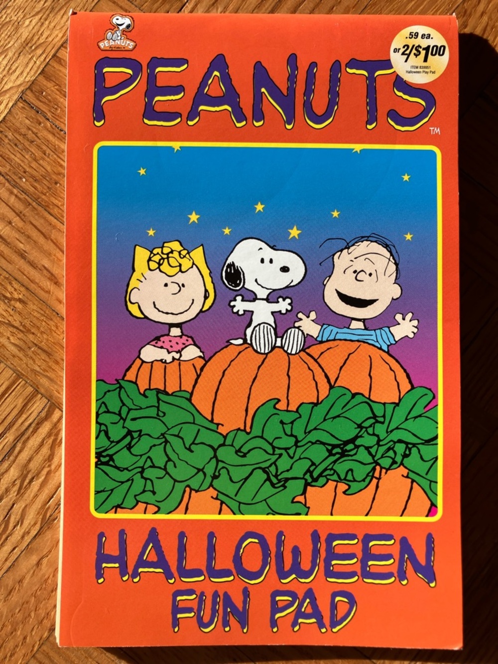 Peanuts Halloween Fun Pad - 8" x 5" Activity Pad